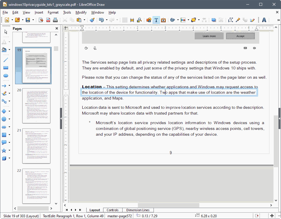 Libreoffice tutorial windows